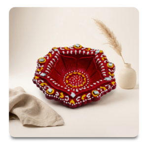 Plain Diya set of 6